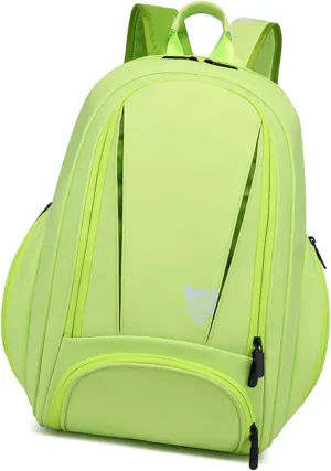 Folding Tennis Backpack Badminton 2-Rackets Tennis Handbag With Separate Shoe Pouches Large Capacity Tennis Bag