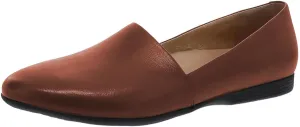 FOWT Women Fashion Closed Almond Toe Pumps Solid Color Loafer Flats Slip On Cozy Party Dress Office Shoes Size 4-16 US