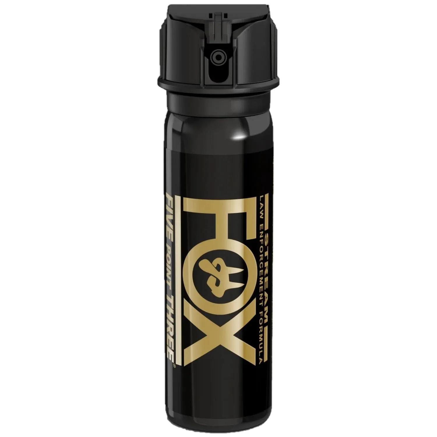 Fox Labs 3 Ounce Pepper Spray, 5,300,000 Scoville Heat Units, 10 Foot Range, Flip Top, Stream Spray