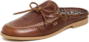 Free People Women's Seas The Day Mule Trend Shoes, Luggage, 11