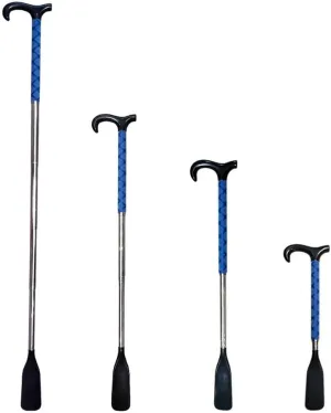 GALPADA Shoe Horn Long Handle, 14"-35"Telescopic Stainless Steel Shoe Horn Adjustable Length, Portable Long Handled Shoe Horn, Long Shoe Horn for Seniors Pregnant Men Women