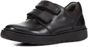 Geox Boy's Riddock 5 Hook-and-Loop Dress Sneaker Shoe School Uniform