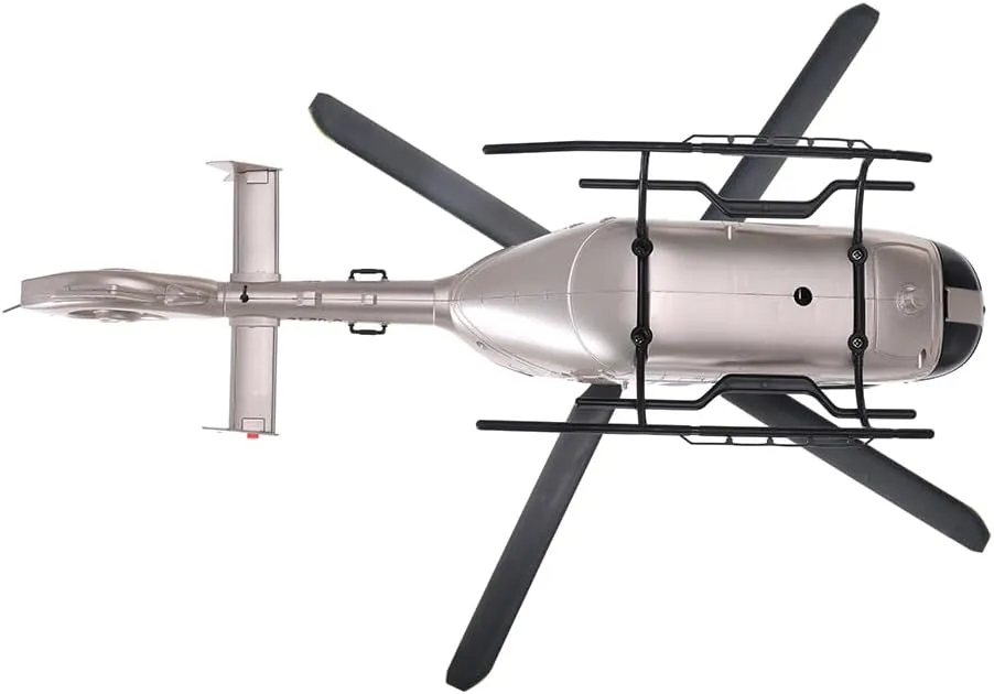 GoolRC C123 RC Helicopter, 6CH Remote Control Helicopter, 2.4GHz EC135 RC Aircraft with 6-Axis Gyro, 3D Flip, Inverted Flight, Altitude Hold, One Key Take Off/Landing, 2 Battery for Adults (Champagne)