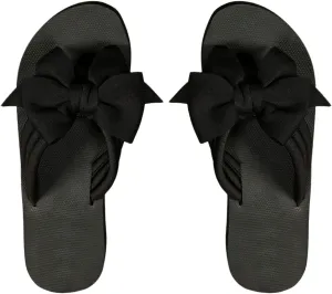GORGLITTER Women's Bow Sandals Open Toe Flip Flops Cute Dressy Summer Beach Sandals