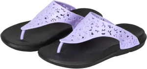 GreaterGood Cut Out Paw Print Flip Flops Lightweight EVA Slip On Animal Lover Summer Sandals Gifts for Women Mom Ladies