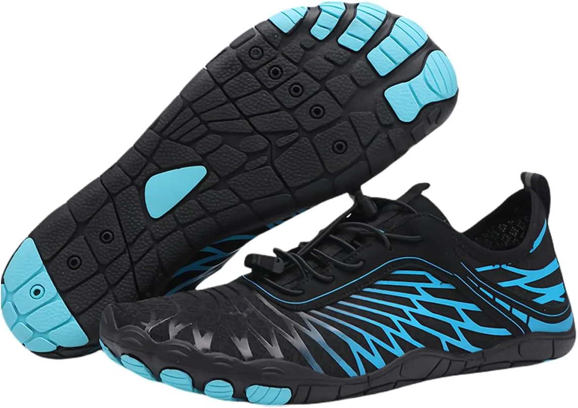 Grounded Barefoot Footwear for Women and Men, Non Slip Hikes Water Shoes for Neuropathy, Hiking Bare Foot Unisex, Foot Shaped Sneakers Wide Toe Box