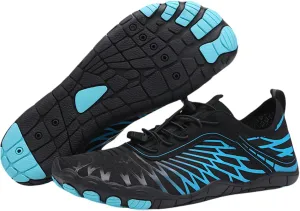 Grounded Barefoot Footwear for Women and Men, Non Slip Hikes Water Shoes for Neuropathy, Hiking Bare Foot Unisex, Foot Shaped Sneakers Wide Toe Box