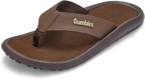 Gumbies Noosa Unisex Flip-Flop, with Arch Support Supersoft Brush EVA Footbed, Soft Cotton Backed Strap & Recycled Rubber Sole - Comfort Guaranteed