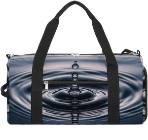 Gym Bags for Men Women Travel Duffle Bag Glass Drops Lightweight Carryon Gymbag Sports Bag for Travel