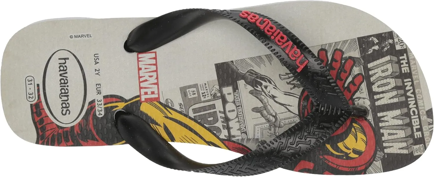Havaianas Girl's Kid's Top Marvel Classics Flip Flop Sandal