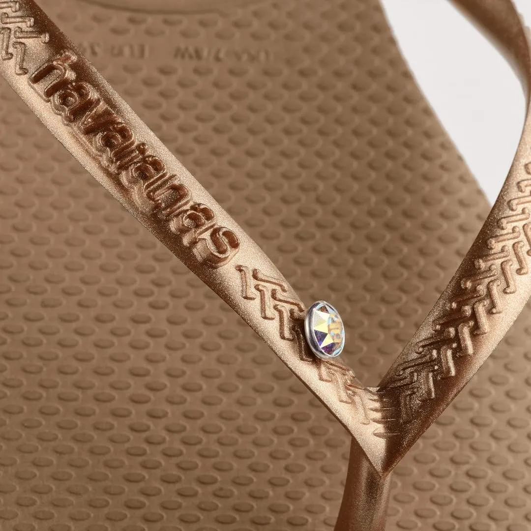 Havaianas Women's Slim Crystal Flip Flops