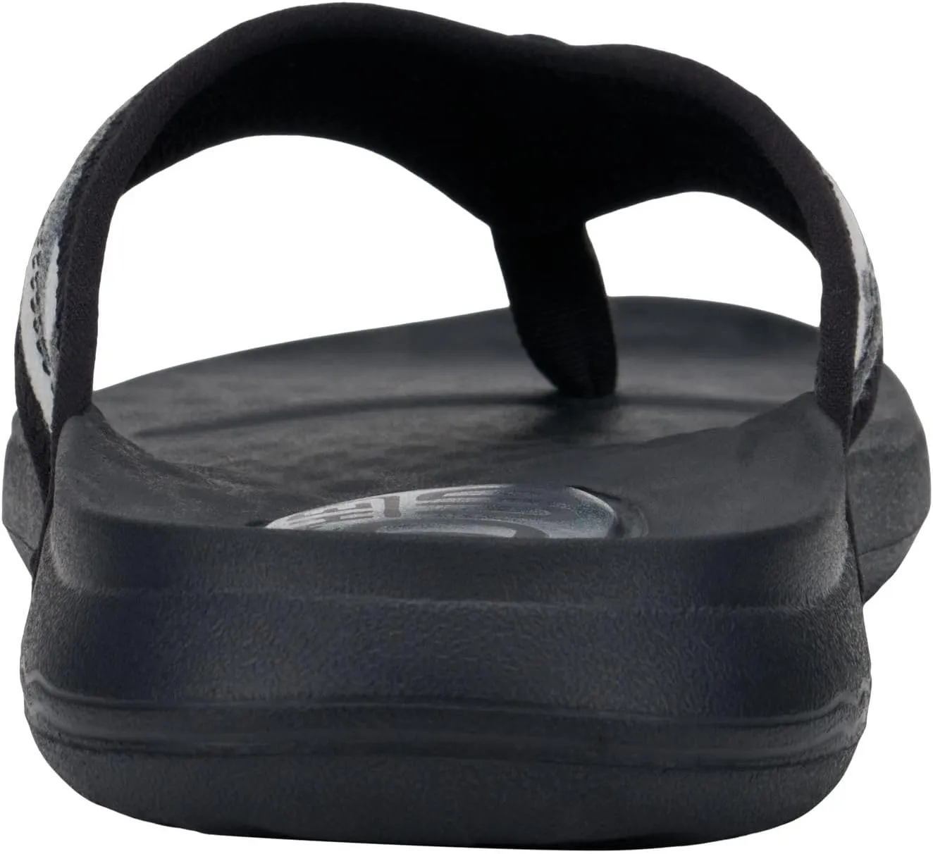 Hey Dude Men's Myers Flip Classic Black/Black | Men's Shoes | Men Slip-on Sandals | Comfortable & Light-Weight