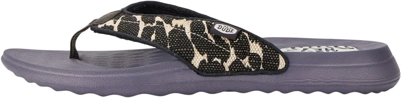 Hey Dude Women's Christi Flip Classic | Women's Shoes | Women Slip-on Sandals | Comfortable & Light-Weight