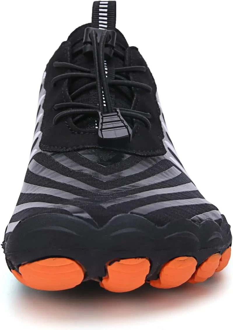 Hike Barefoot Water Shoes for Women Men, Barefoot Shoes with Wide Toe Box, Non-Slip & Quick Dry Breathable Aqua Socks for Beach Sports Pool Swim Surf Hiking Fishing Walking Shoes
