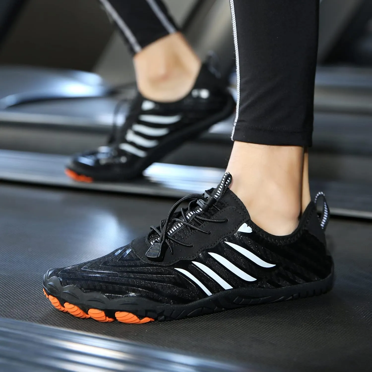 Hike Barefoot Water Shoes for Women Men, Barefoot Shoes with Wide Toe Box, Non-Slip & Quick Dry Breathable Aqua Socks for Beach Sports Pool Swim Surf Hiking Fishing Walking Shoes