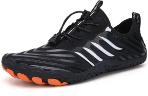 Hike Barefoot Water Shoes for Women Men, Barefoot Shoes with Wide Toe Box, Non-Slip & Quick Dry Breathable Aqua Socks for Beach Sports Pool Swim Surf Hiking Fishing Walking Shoes
