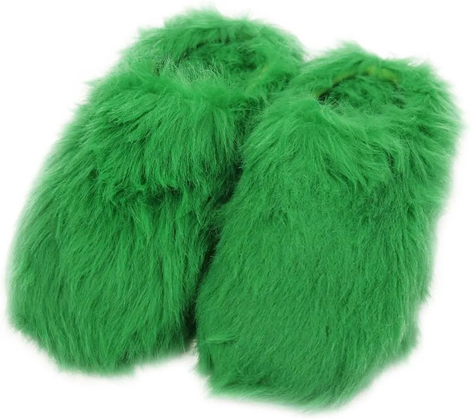 Home Slipper Women's Warm Cute Long Fleece Plush Indoor House SPA Slippers Clogs