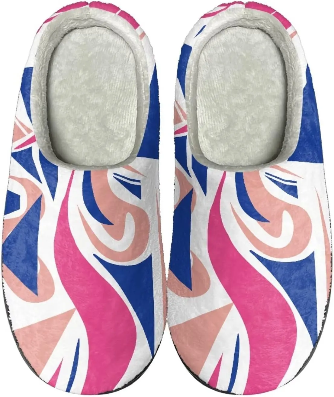 House Home Slippers for Women Men, Spa Slippers Casual Cloesd Toe Indoor Slippers Cozy Warm Bedroom Shoes Indoor Slide
