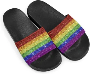 Howilath Novelty Pattern Summer Slide Slippers for Women Kids, Comfortable Soft Sole Non-Slip Slippers Slide Sandal