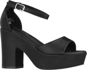 ILLUDE Women's Platform Heels Sandals Ankle Strap Block Chunky Heel Open Toe Platform Wedge Sandals – Cleo