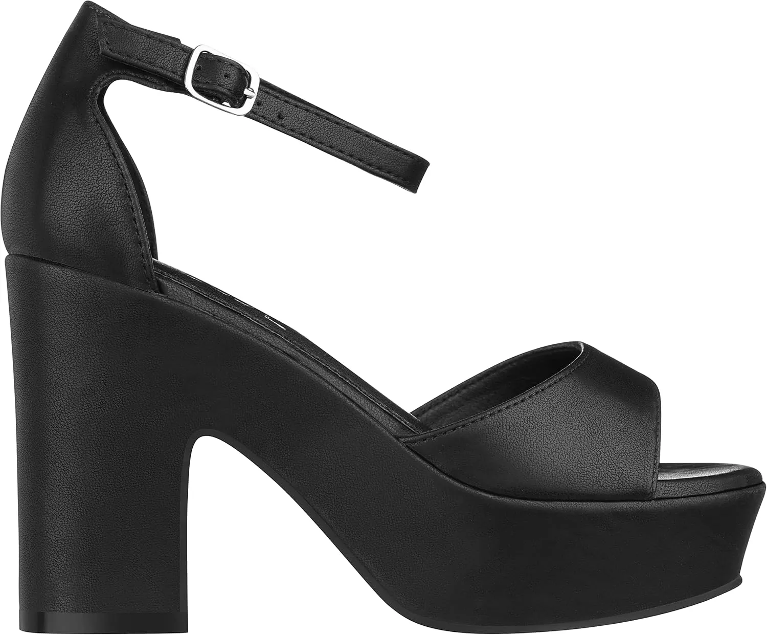 ILLUDE Women's Platform Heels Sandals Ankle Strap Block Chunky Heel Open Toe Platform Wedge Sandals – Cleo