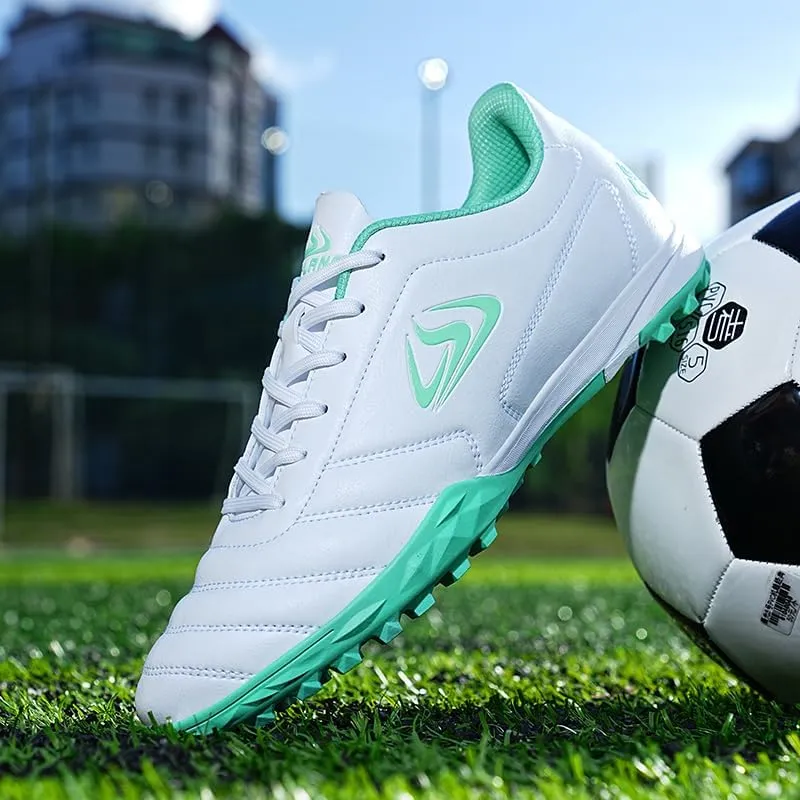 Indoor Turf Soccer Shoes Cleats Mens Soccer Shoes for Boys Football Shoes Kid Futsal Shoes Youth Tennis