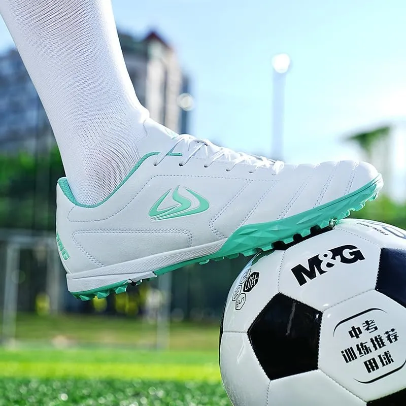 Indoor Turf Soccer Shoes Cleats Mens Soccer Shoes for Boys Football Shoes Kid Futsal Shoes Youth Tennis