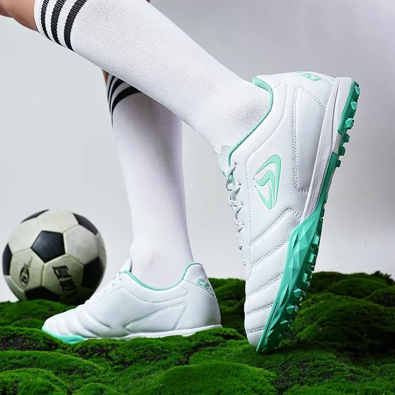Indoor Turf Soccer Shoes Cleats Mens Soccer Shoes for Boys Football Shoes Kid Futsal Shoes Youth Tennis