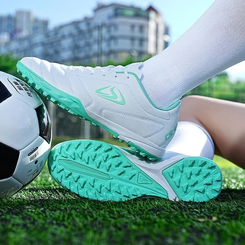 Indoor Turf Soccer Shoes Cleats Mens Soccer Shoes for Boys Football Shoes Kid Futsal Shoes Youth Tennis