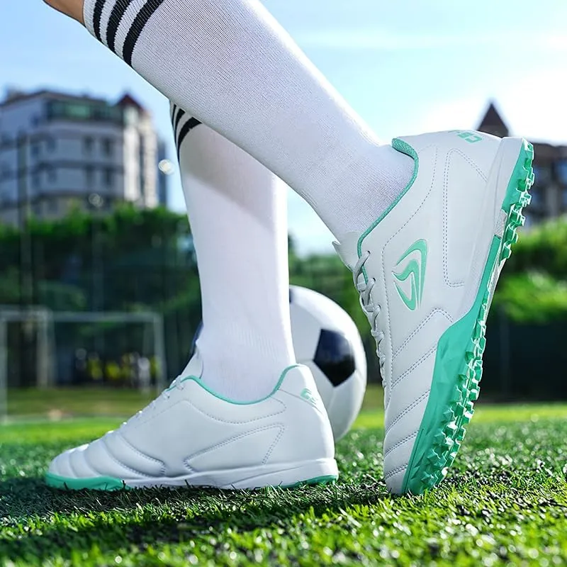 Indoor Turf Soccer Shoes Cleats Mens Soccer Shoes for Boys Football Shoes Kid Futsal Shoes Youth Tennis
