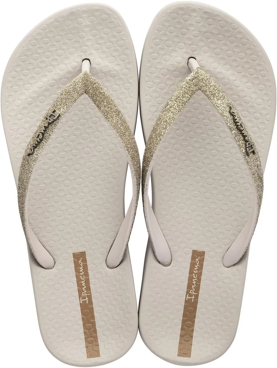 Ipanema Ana Collection Flip Flops for Women, Cute Comfortable Brazilian Beach Sandals