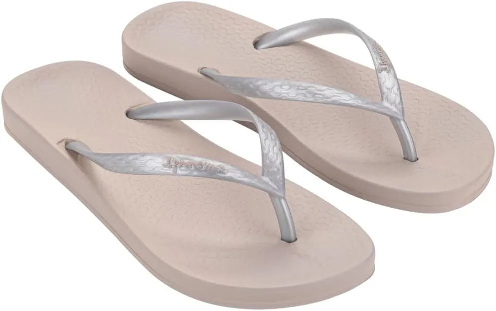 Ipanema Women's Flip-Flop, Beige Light Silver, 9