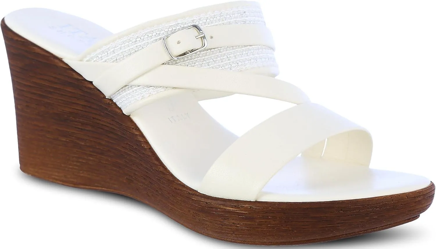 ITALIAN Shoemakers Womens Andre Heels 7 White