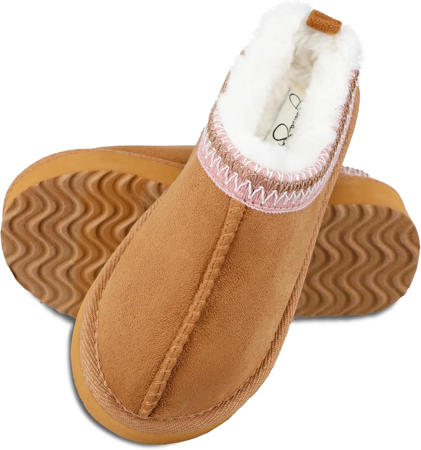 Jessica Simpson Women’s and Girl’s Indoor/Outdoor Platform Clog Slipper - Mommy & Me Size Options