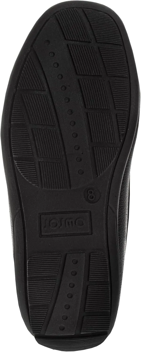 Josmo Boys Moccasin Driving Loafers - Casual Dress Penny Slip On Boat Shoes (Sizes: 5-10 Toddlers / 11-13 Little Kids / 1-5 Big Kids)