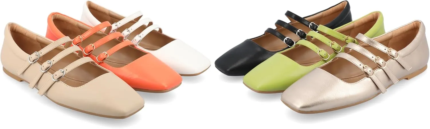 Journee Collection Women's Darlin Mary Jane Flat