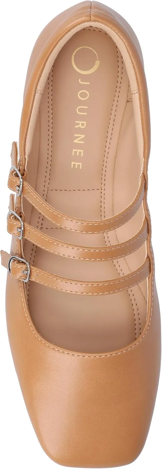 Journee Collection Women's Darlin Mary Jane Flat