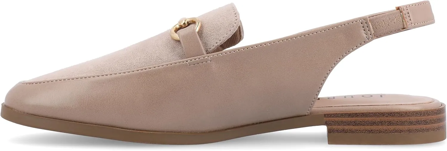 Journee Collection Women's Lainey Slingback Loafer Flats