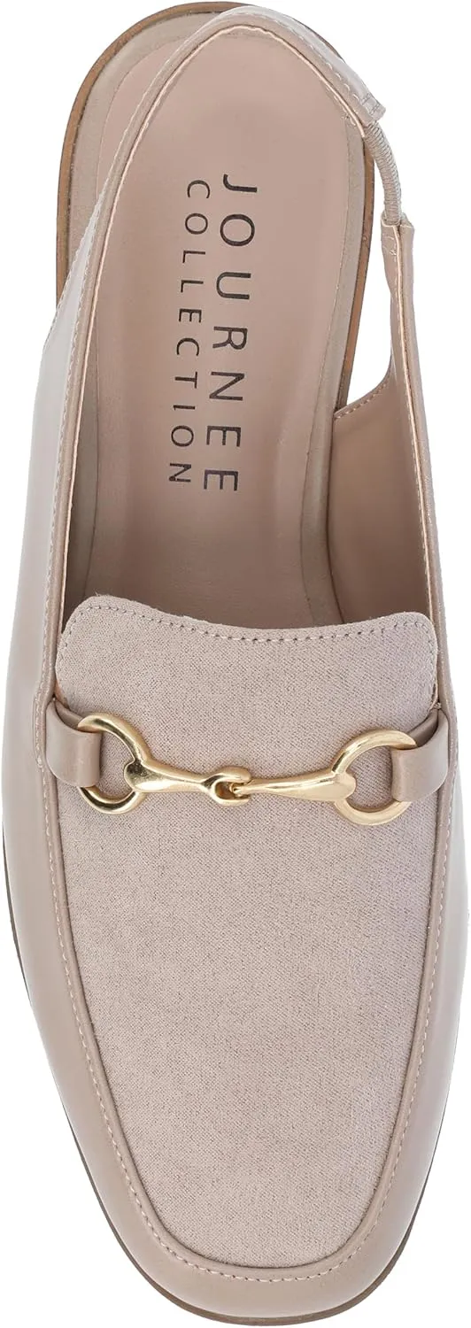 Journee Collection Women's Lainey Slingback Loafer Flats