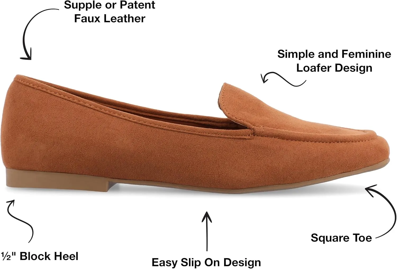 Journee Collection Women's Standard Width Loafer