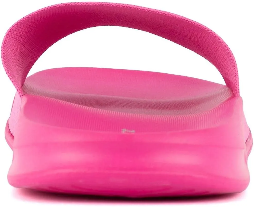 Juicy Couture Slide Sandals, Beach Flats for Women, Summer Shoes