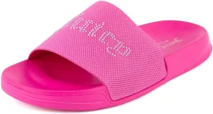 Juicy Couture Slide Sandals, Beach Flats for Women, Summer Shoes