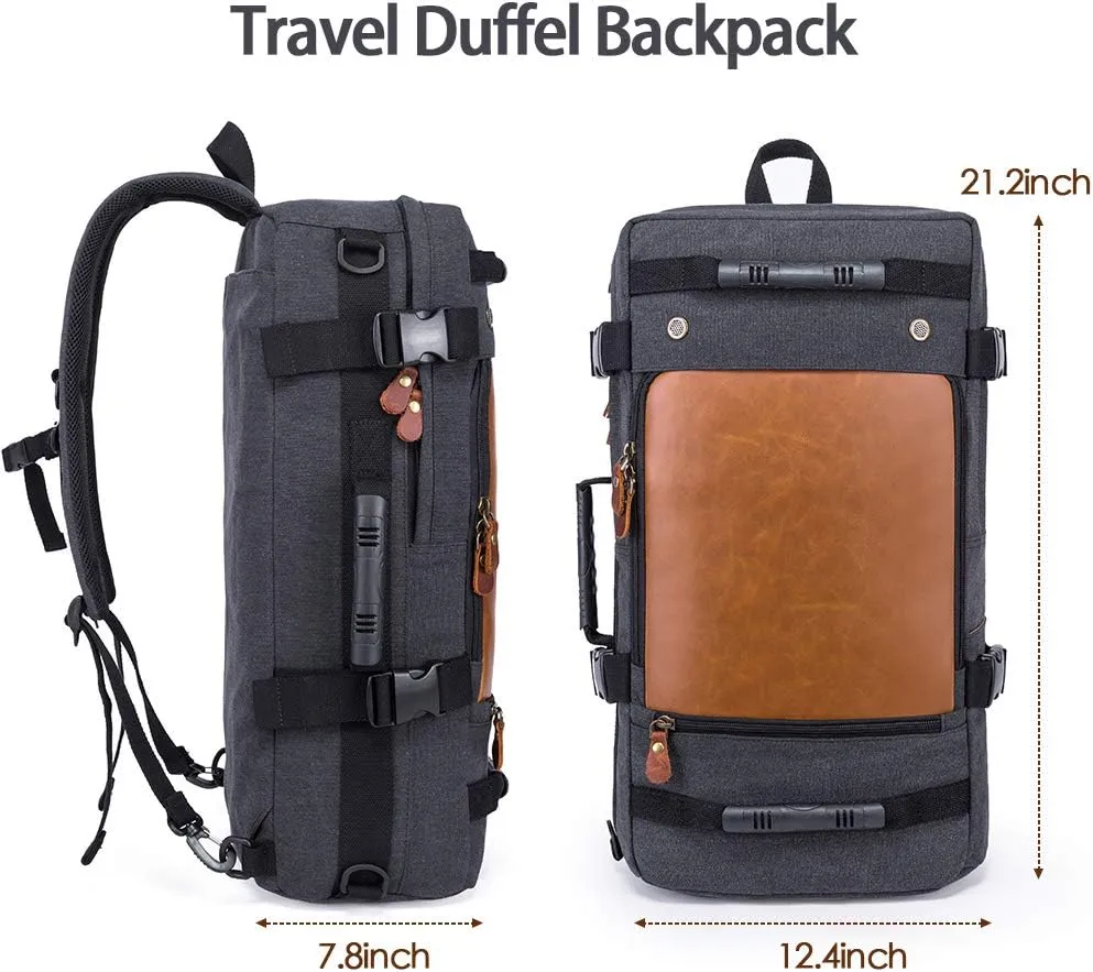KAKA Wear-Resistant Durable Backpack,Duffle Bag Travel Carry On Backpack