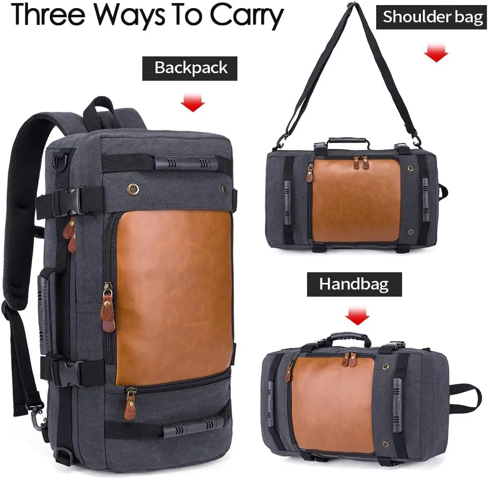 KAKA Wear-Resistant Durable Backpack,Duffle Bag Travel Carry On Backpack