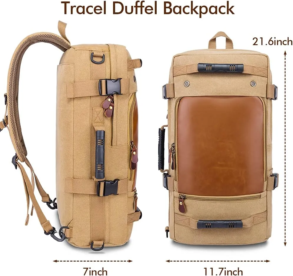 KAKA Wear-Resistant Durable Backpack,Duffle Bag Travel Carry On Backpack