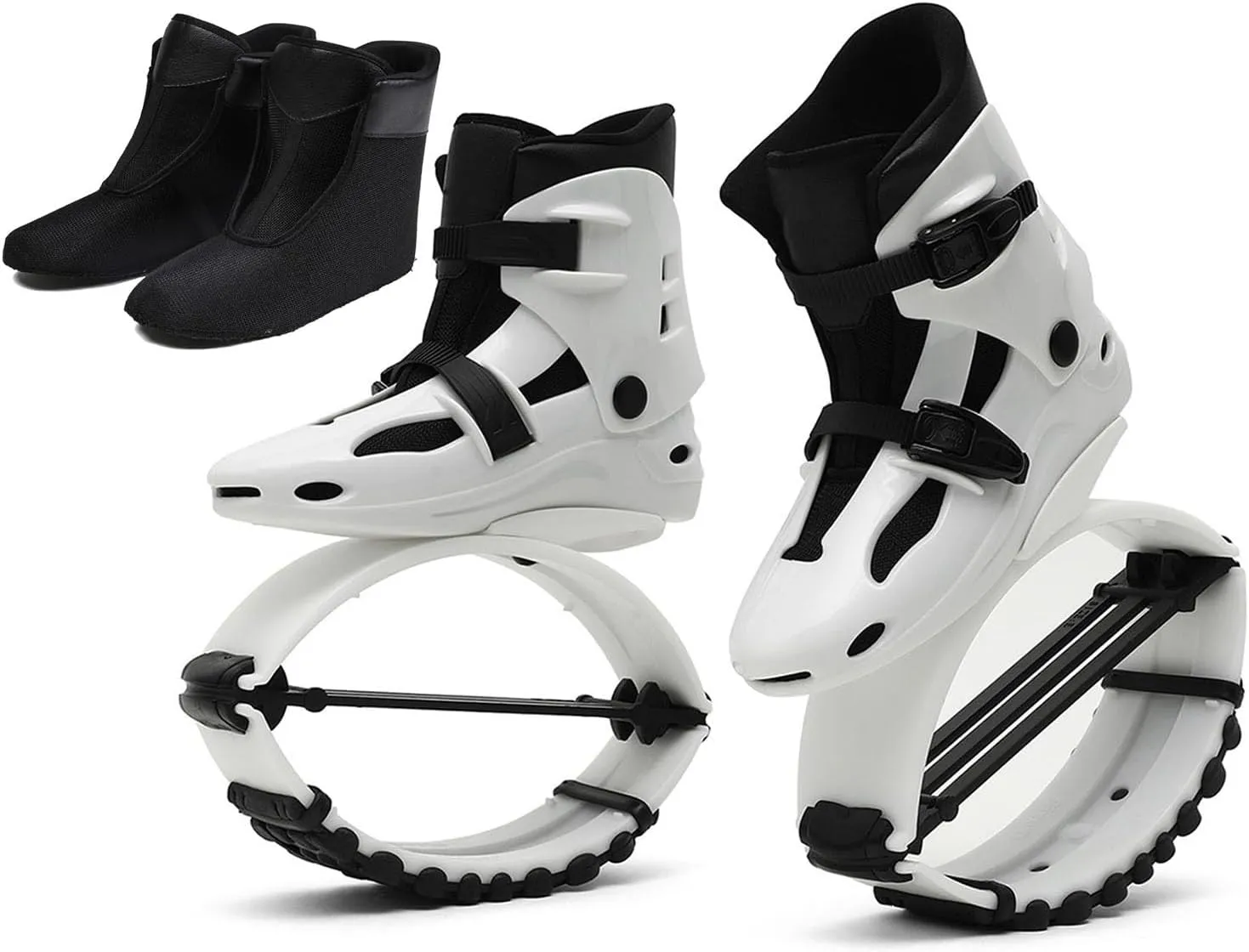 Kangaroo Jump Shoes High Bounce Moon Shoes for Men and Women Fitness Workout Training, Adult Unisex