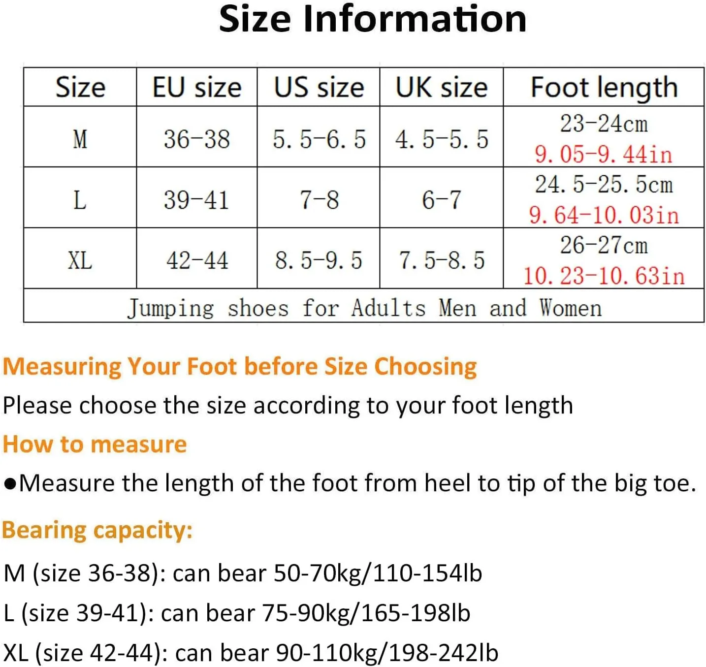 Kangaroo Jump Shoes High Bounce Moon Shoes for Men and Women Fitness Workout Training, Adult Unisex