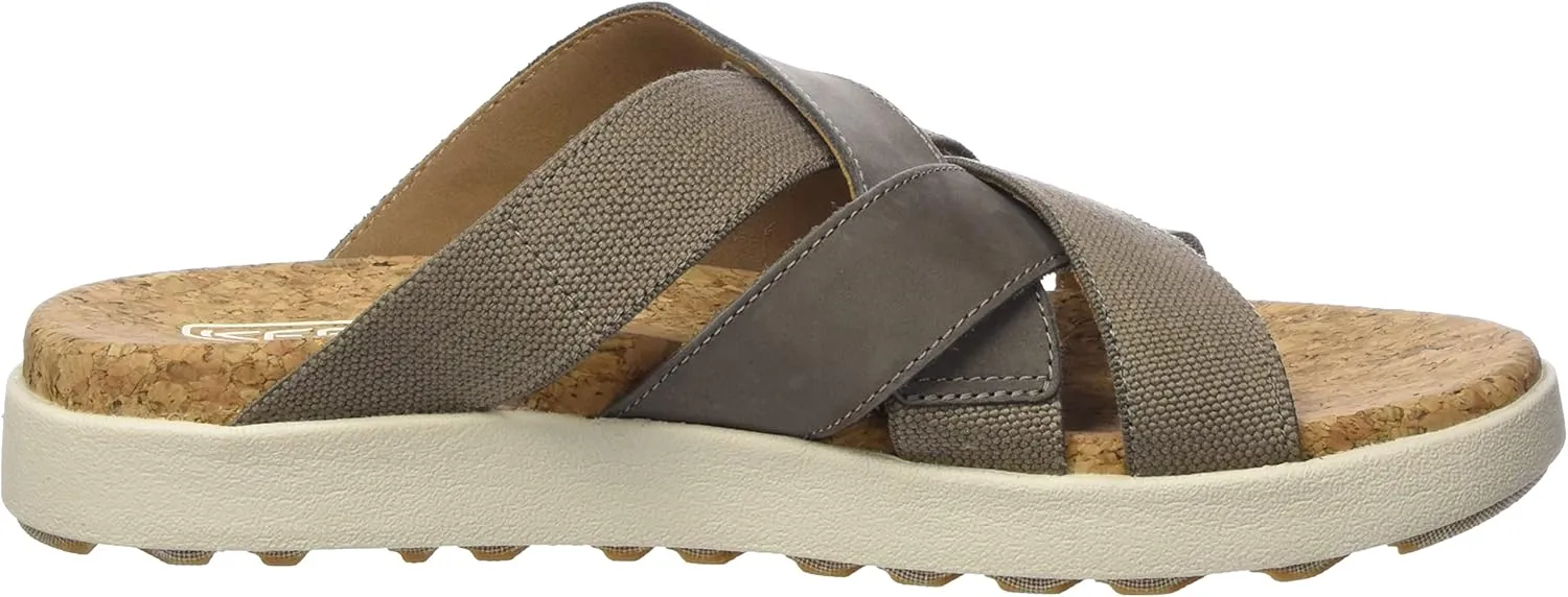 KEEN Women's Elle Mixed Slide Comfortable Casual Platform Sandals
