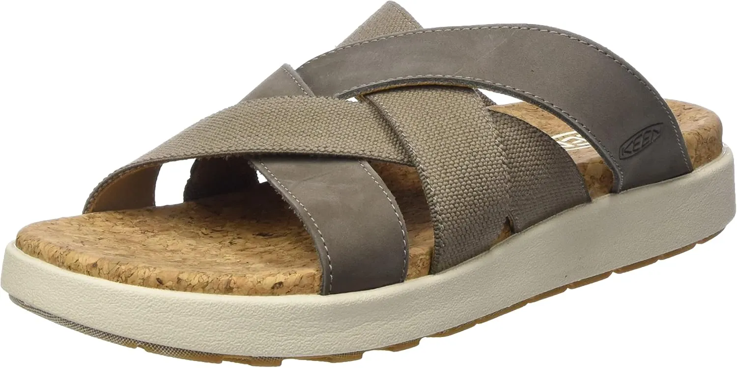 KEEN Women's Elle Mixed Slide Comfortable Casual Platform Sandals