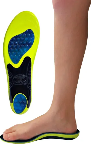KidSole Cosmic Comfort Reinforced Arch Support Soft & Strong Children's Insole. Slim Profile & Strong Support with Memory Foam Soft Top. ((24 CM) US Kid's Size 3-6)